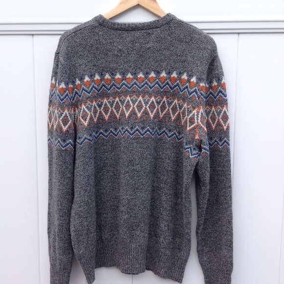 Urban Pipeline fair isle sweater sz L - Picture 4 of 4